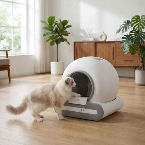 Combien de temps faut-il à un chat pour s'habituer à une litière autonettoyante ?