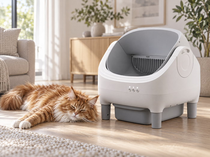 Litière et chat âgé : adapter le coin toilette après 10 ans